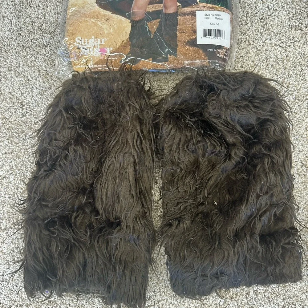 Child‎ Cave Girl Cutie Costume Kids 8-9 Medium 5 Piece Set Halloween Dress Up